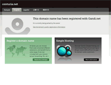 Tablet Screenshot of centuria.net