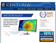 Tablet Screenshot of centuria.com